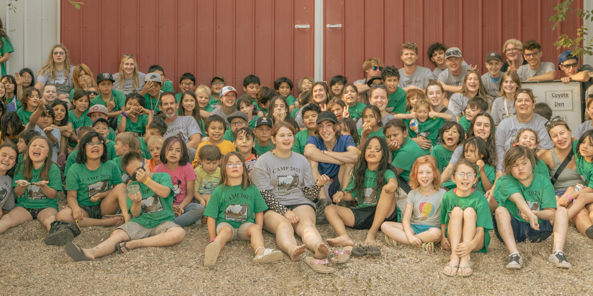 Bibleville campers and staff