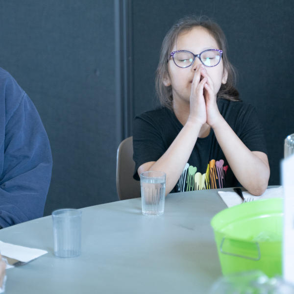 Child praying